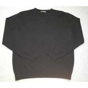Joseph &‎ Lyman Limited Collection Cashmere Sweater Mens Black Size XL Pullover
